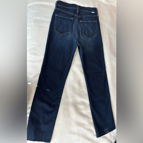 MOTHER Jeans SZ25 High Waisted Double Rider Skimp - Picture 8 of 13